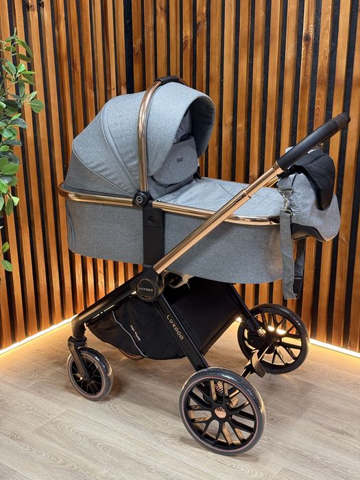 Детская коляска Pote luxmom 2 в 1 (carrello, anex)