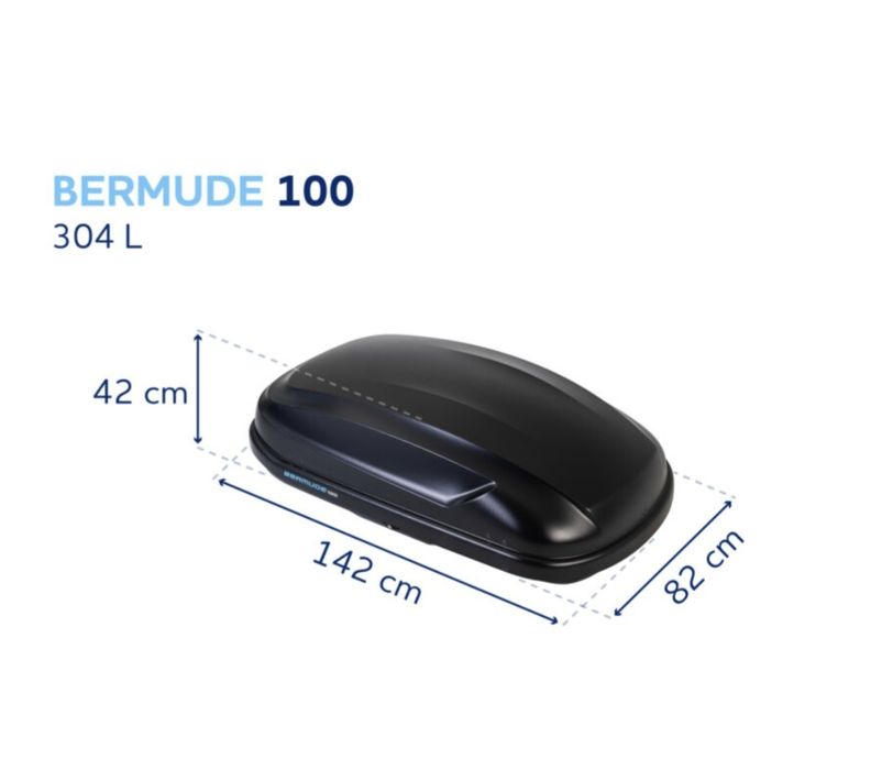 Alugo mala tejadilho bermude 100