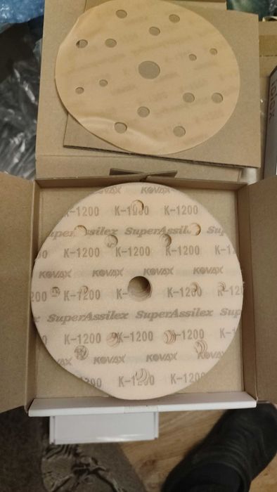 Kovax super Assilex К360 - K3000 круги шліфувальні 152 мм
