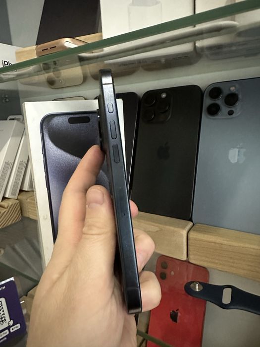  iPhone 15 Pro 512gb Blue Titanium Neverlock Відмінний стан