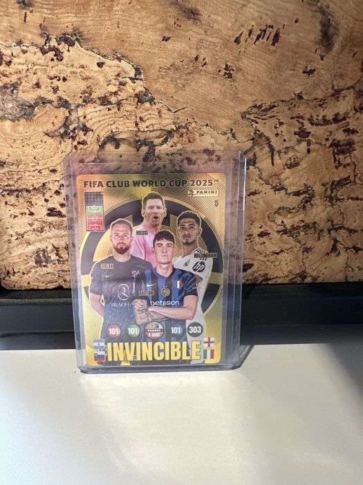 Invincible Panini FIFA Club World Cup 2025 Messi Bellingham
