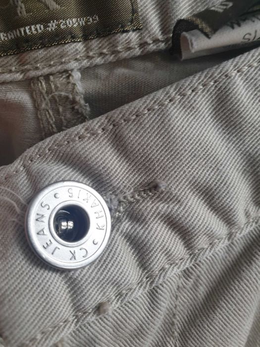 Spodnie vintage Calvin Klein Jeans 90s Khakis chinosy S męskie