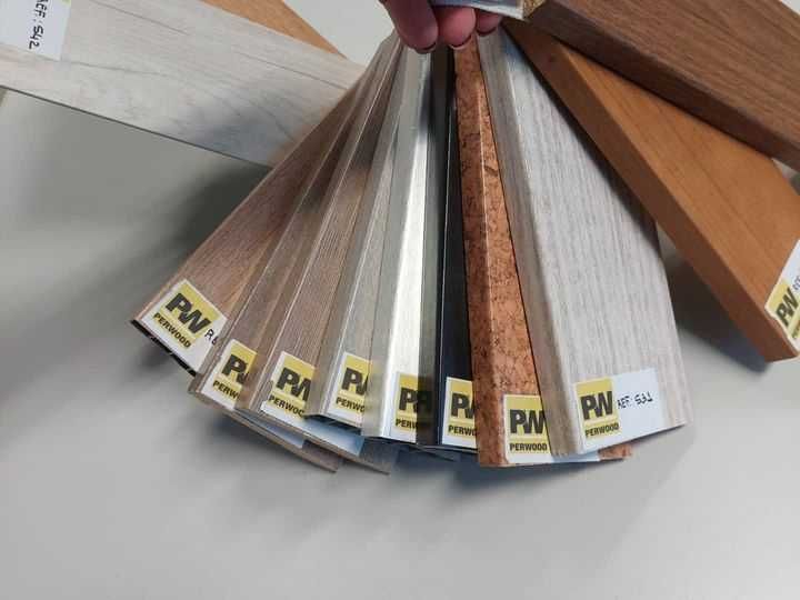 rodapés pvc de várias cores