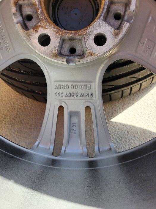 Jantes originais BMW 19" Orbit  Grey com bridgestone Potenza