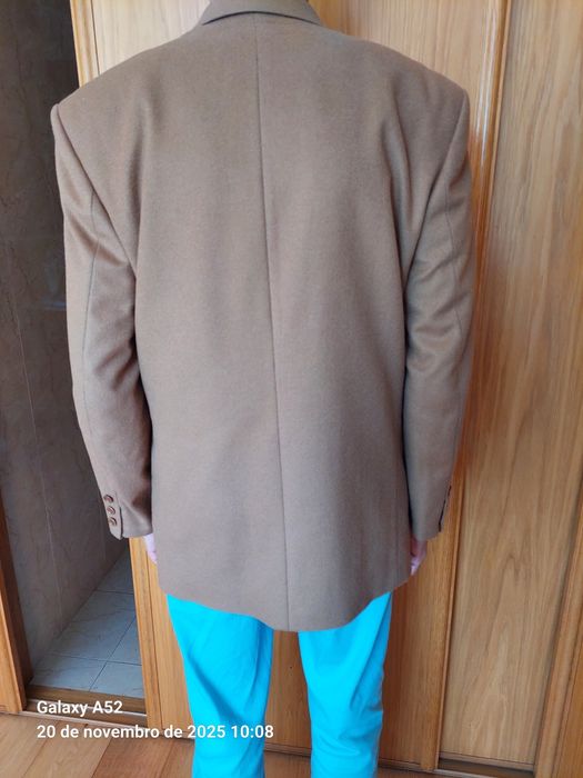 Casaco para homem em lã