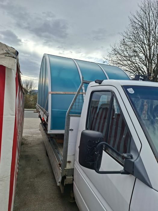 Zadaszenie na basen 4 x 10