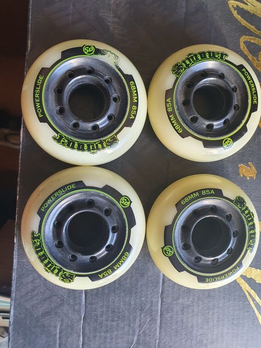 Powerslide Spinner 68mm 85A 4 szt kola rolki Zielona Góra • OLX.pl