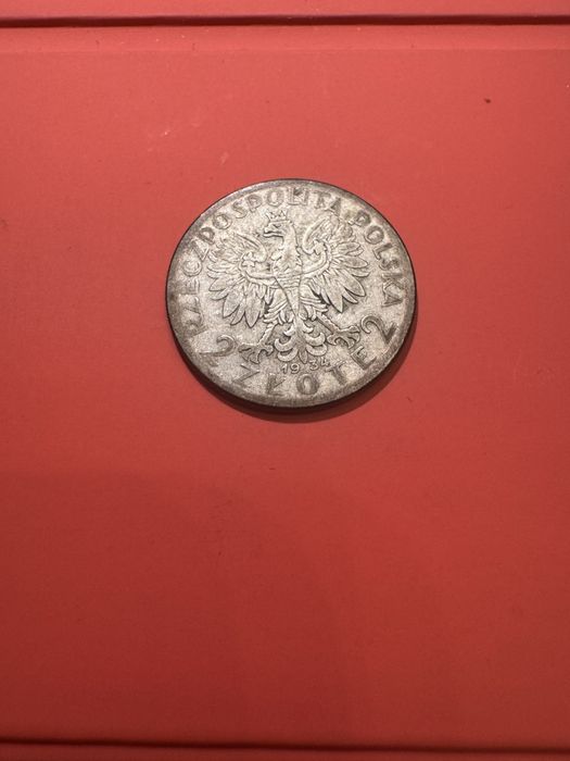 Moneta kolekcjonerska II RP - nominał 2 zlote 1934 rok