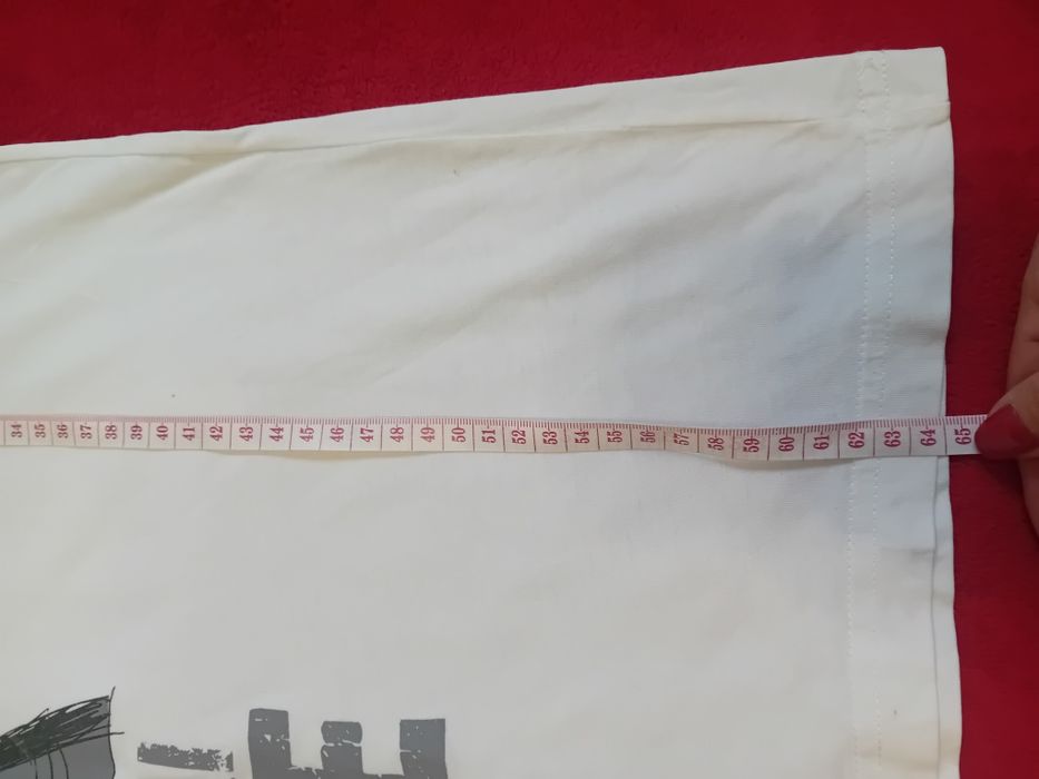 #Morpho T-shirt biały szary Moami Chile S