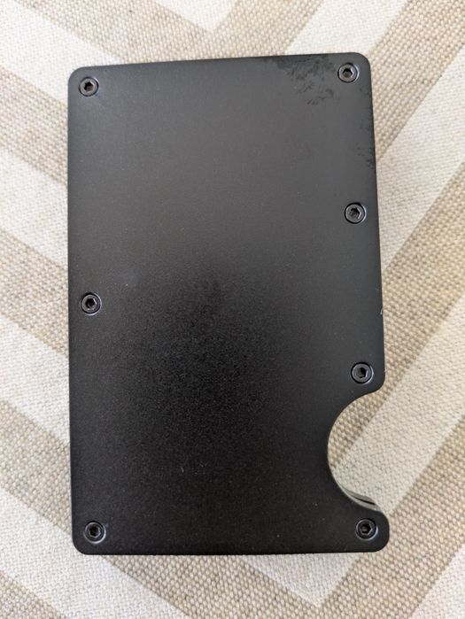 Carteira Minimalista OAKWALL - RFID, Clipe para Notas, em Caixa