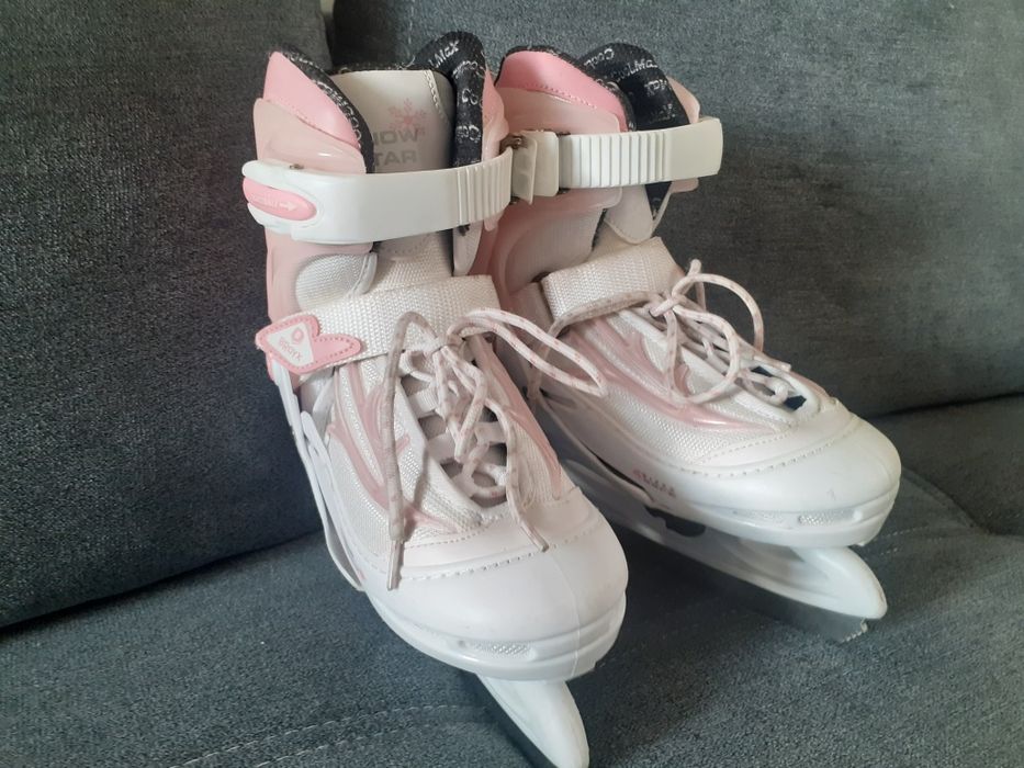 Łyżwy dziewczęce 30-33