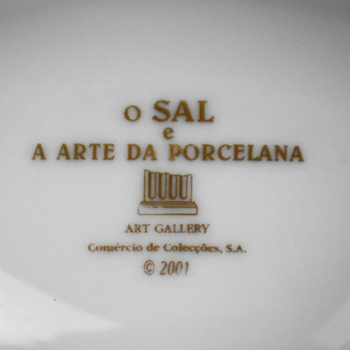 Saleiro em porcelana “O sal e a arte da Porcelana”