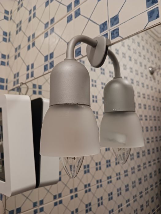 Candeeiro para espelho