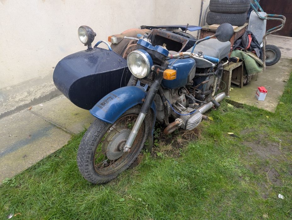 Мотоцикл з каляскою Днепр МТ-10-36 з документами