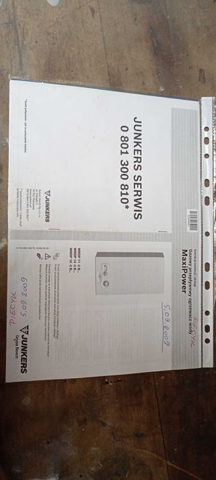 Piecyk gazowy JUNKERS WRDP 11 -2 B