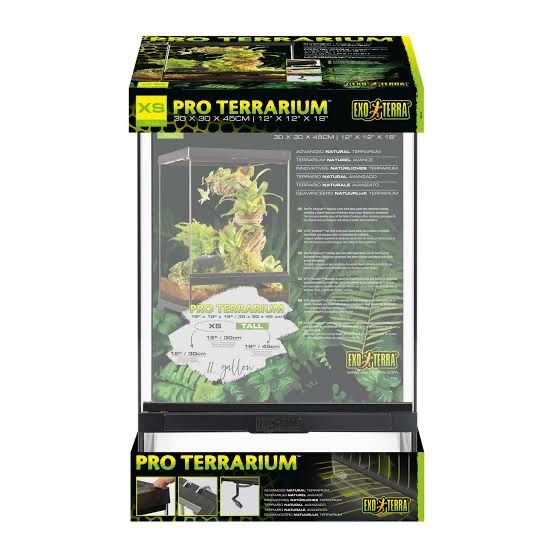 4 Un - Exo Terra Pro Terrarium XS - 30x30x45cm