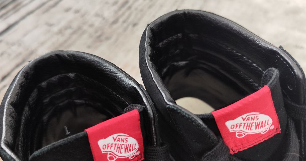 Buty tenisówki Vans Sk8 Hi VN000D5IBKA Black 45 29.5 cm