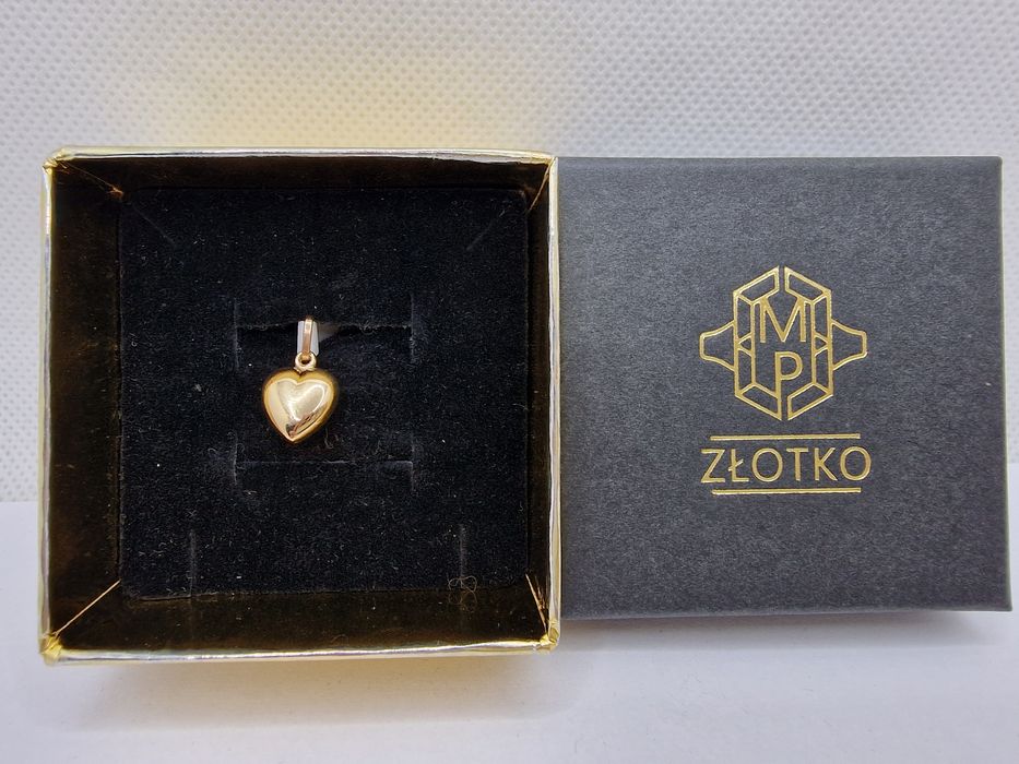 Zawieszka SERCE złoto 585 14k