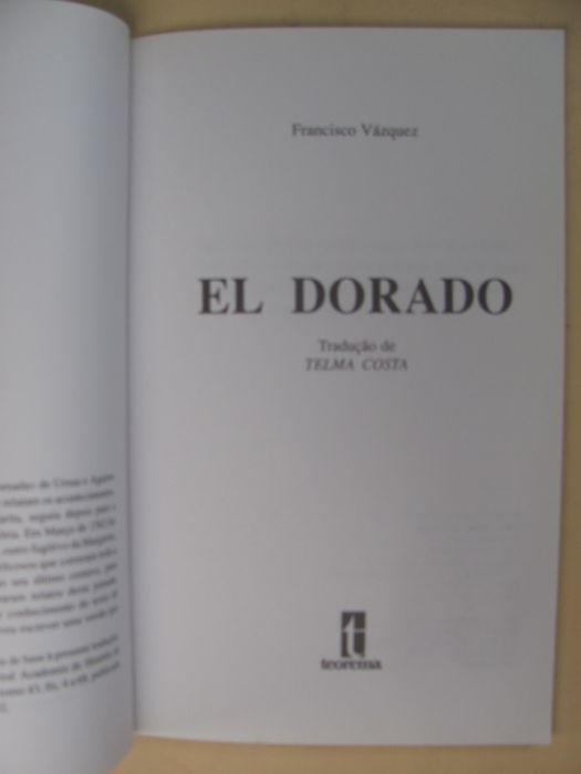 El Dorado de Francisco Vazquez