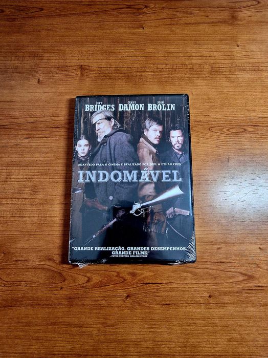 INDOMÁVEL (Joel e Ethan Coen) Jeff Bridges/Matt Damon NOVO/SELADO