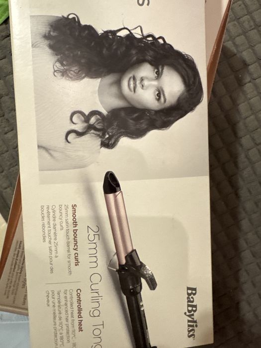 Babyliss 25mm curling tong