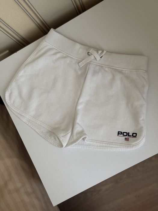 Білі шорти Polo ralph lauren дитячі