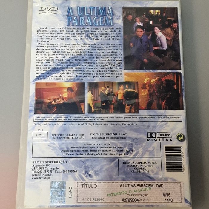 DVD A Última Paragem