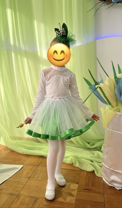 Продам дитячий карнавальний костюм конвалія