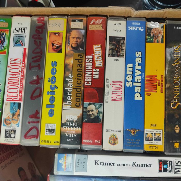 Lote Vhs 11 - Ver lista Abaixo - PROMOÇÂO 1 €