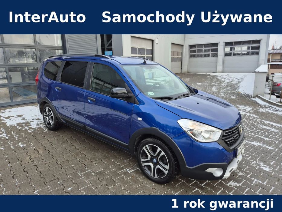 Dacia Lodgy Bezwypadkowy bogate wyposażenie 7os Rok Gwarancji