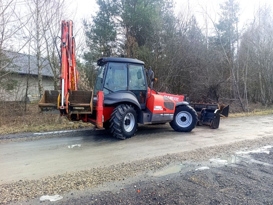 Koparko ładowarka Manitou MLB 625 Turbo Koparka  JCB 4cx Cat 434 3cx