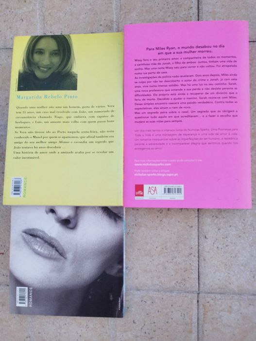 Livros de lazer romances