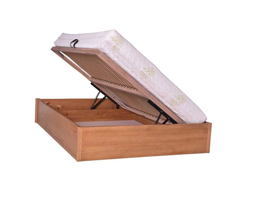 Łóżko sosnowe KALCYT 3 STOLMIS R.D podnoszone 140x200