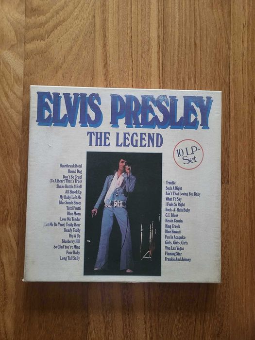 Disco Vinil | "Elvis Presley - The Legend 10LP Set"