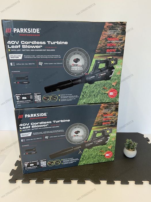 НІМЕЧЧИНА Акумуляторна турбінна повітродувка, дуйка садова Parkside