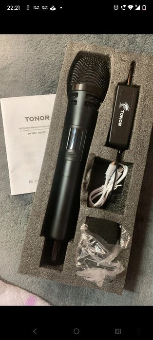 Profesjonalny mikrofon do karaoke Tonor