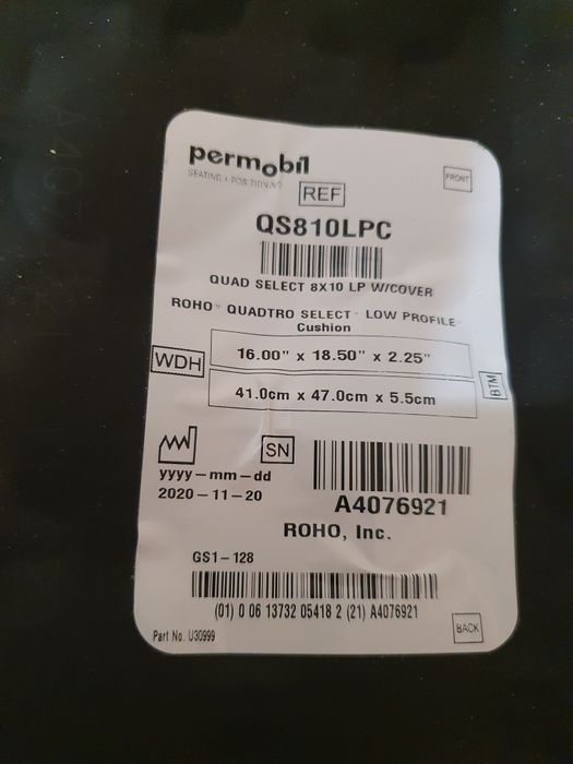 Противопролежневі подушки Roho Star Varilite.Розміри в описі