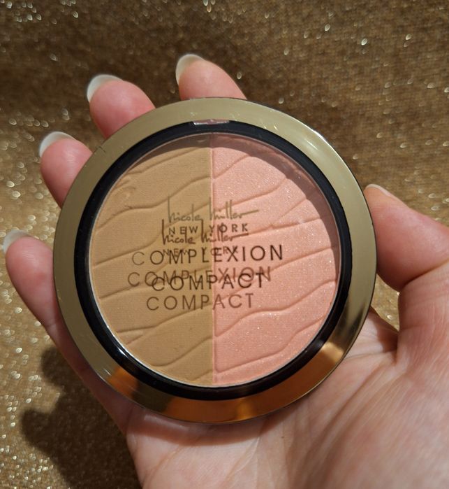 Nicole Miller Bronzer i róż w kompakcie
