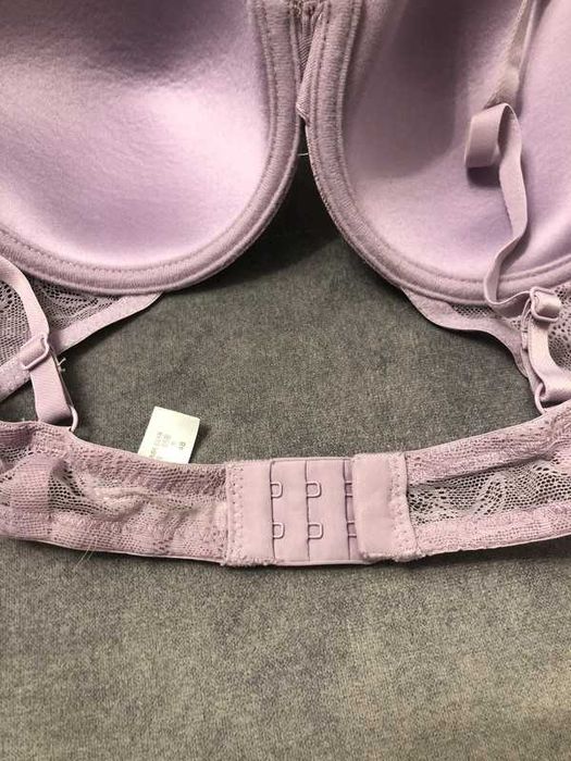 Nowy liliowy koronkowy biustonosz stanik 80B Primark