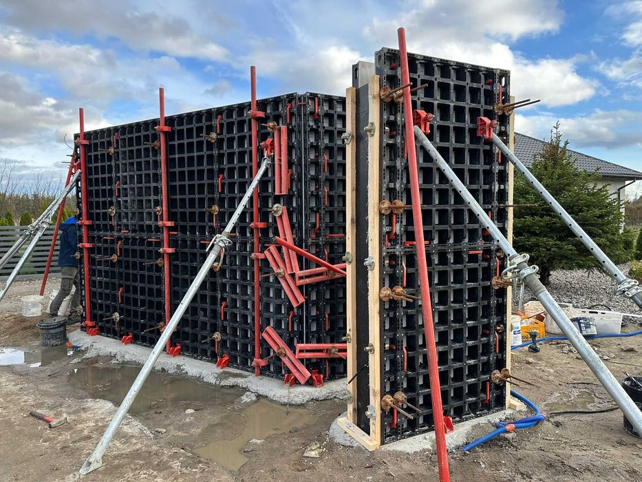 Wynajem systemu szalunkowego ściennego PERI DUO | RDM Invest Grójec