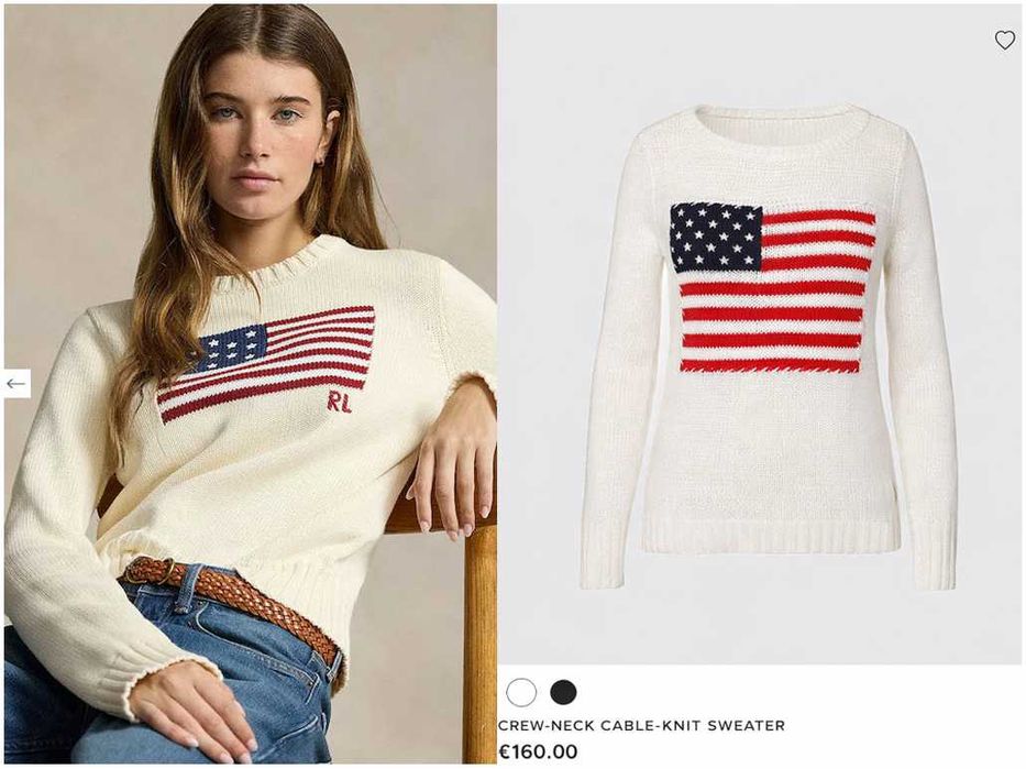 Джемпер свитер коттон идентичен Ralph Lauren, р. L. Состояние 5