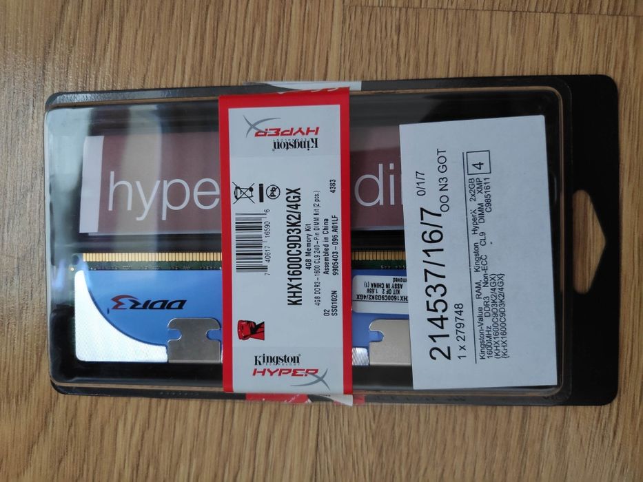 Komponenty PC, MSI, RAM Corsair Vengeance, HyperX Fury