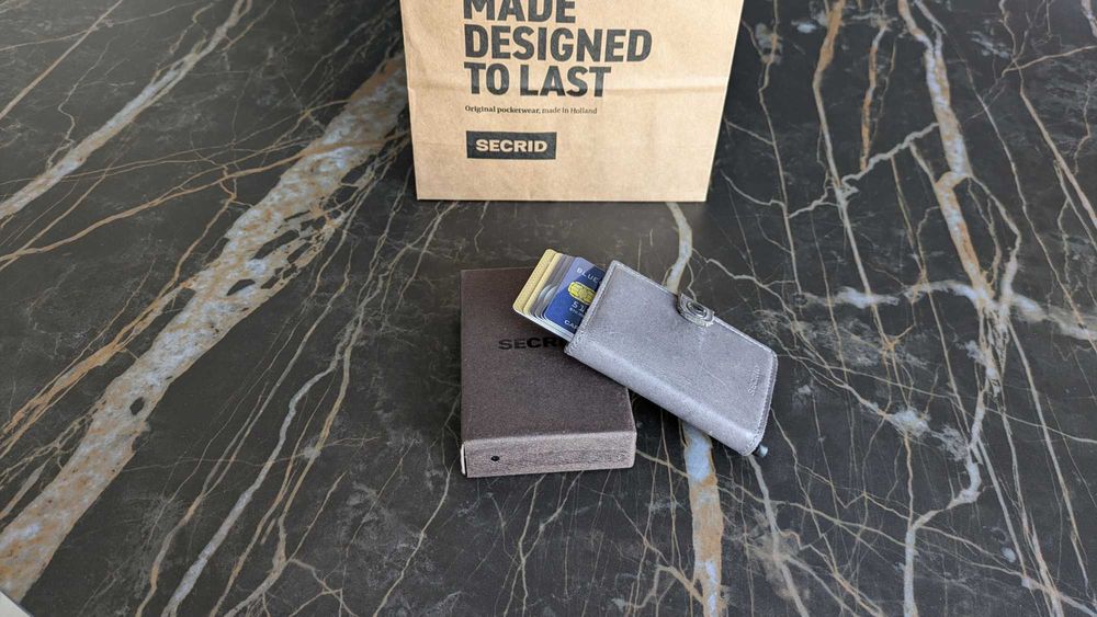 Carteira Secrid Miniwallet Vintage Grey