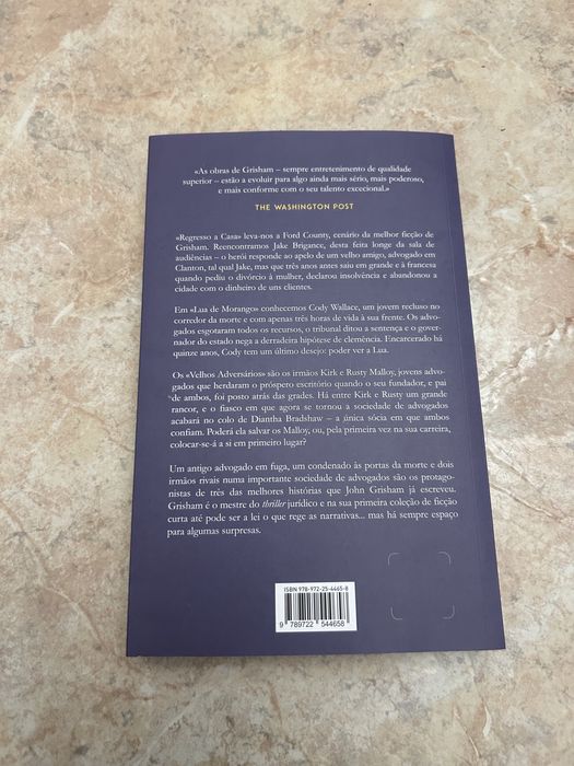 Velhos Adversários de John Grisham