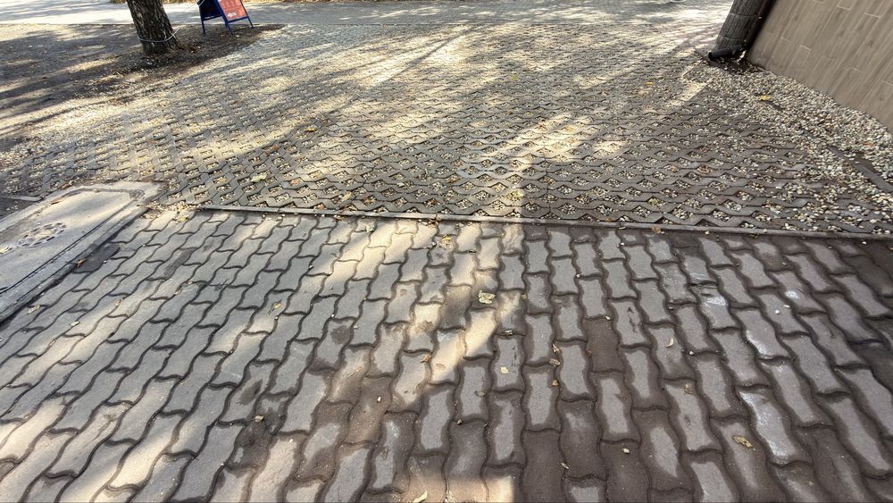 Układanie kostki Brukowej , granit , ażur