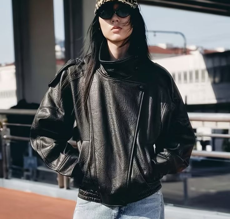 Бомбер в стилі Zara чорний