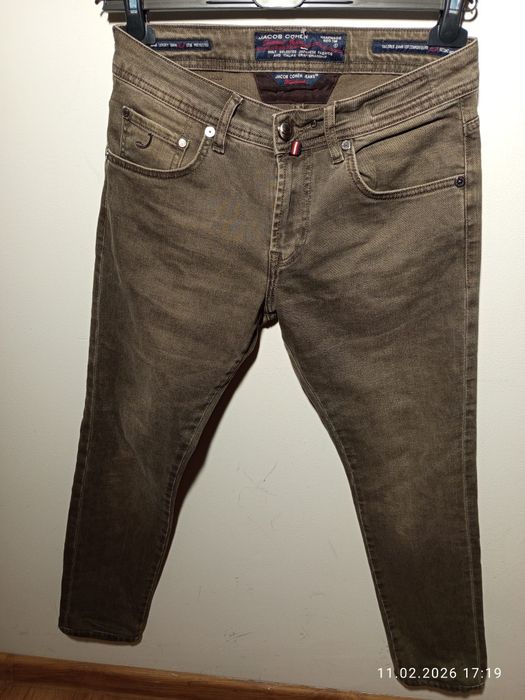Jacobs Cohen nowe oryginalne slim stretch luksusowe jeansy męskie