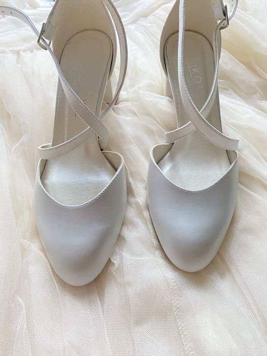 Kotyl buty ślubne buty na ślub białe