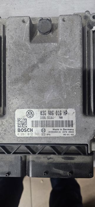 Sterownik Komputer Silnika 1.9 tdi Vw Audi Seat Skoda