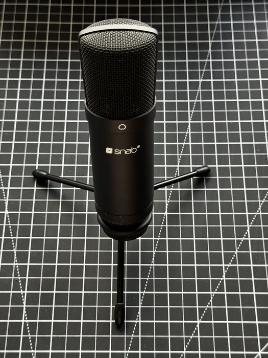Mikrofon SNAB HF-50 + pop filtr MOZOS